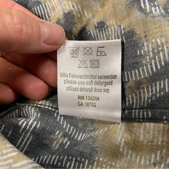 Georg Roth Large Deep Green and Navy Blue long sleeve shirt - Picture 4 of 6